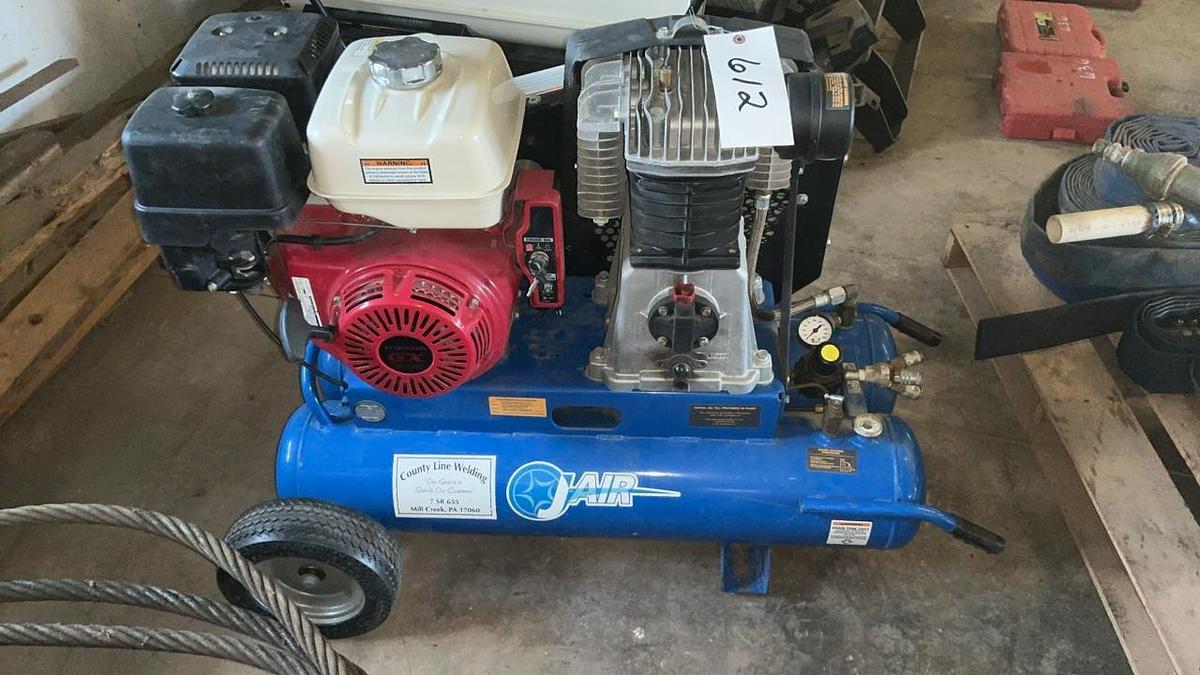 Used Jair Portable Air Compressor