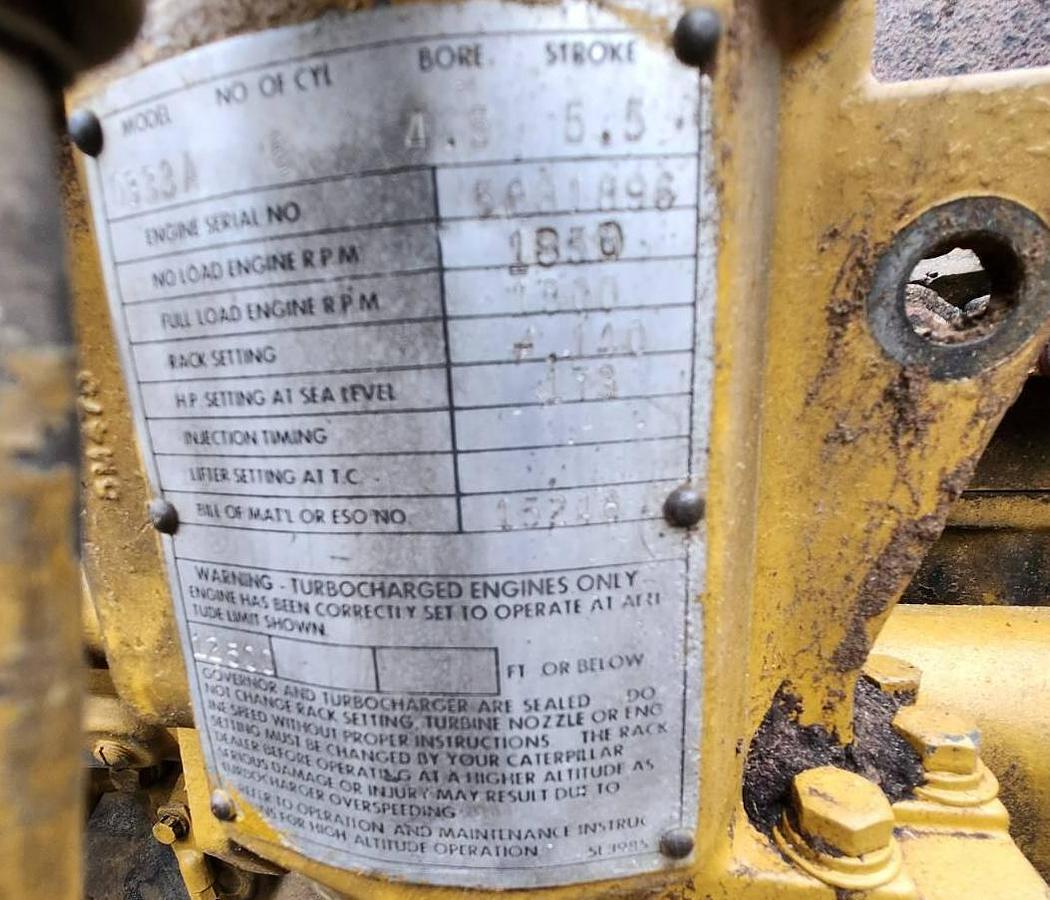 Used 6 Cylinder 333A Cat Engine