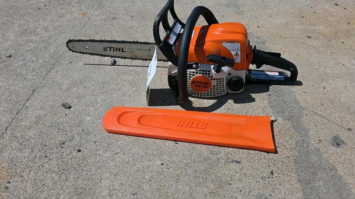 Used Stihl MS 180 Chainsaw