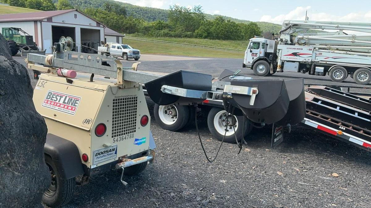 Used 2012 Doosan Portable Lighttower LSC-60HZ-T4F
