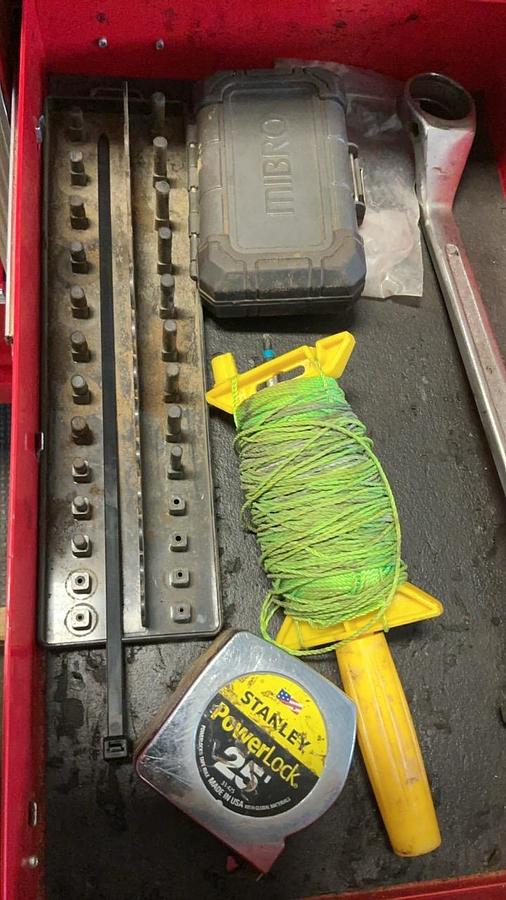 Used U.S. General Tool Box and Contents