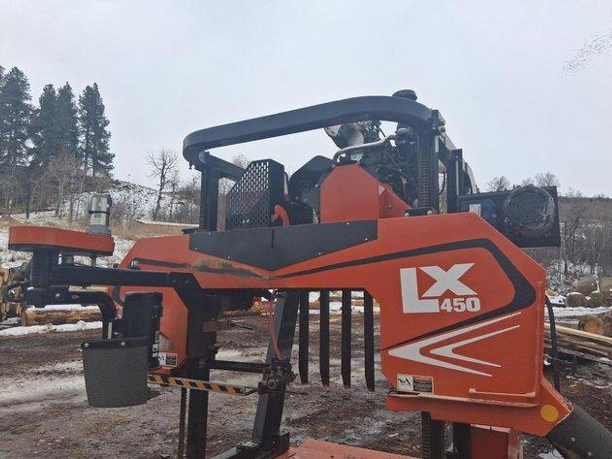 Used Portable LX450 Wood-Mizer Bandmill