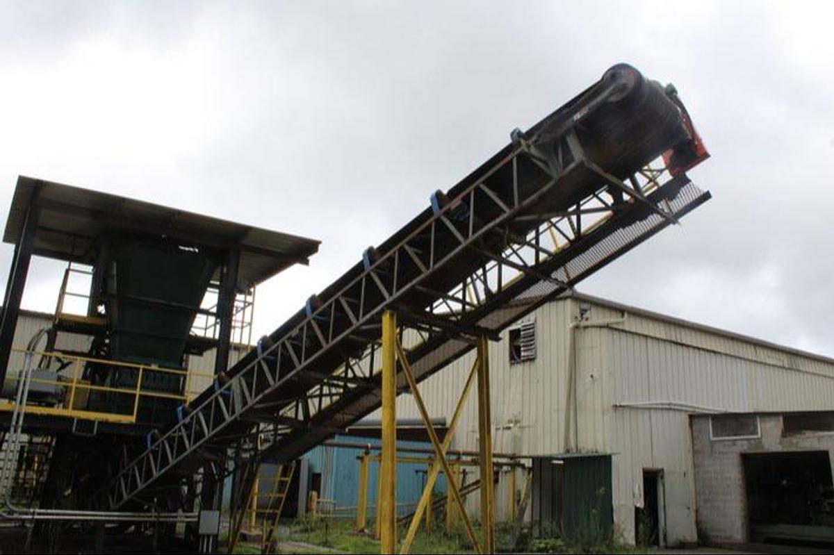 Used Concave Belt Conveyor