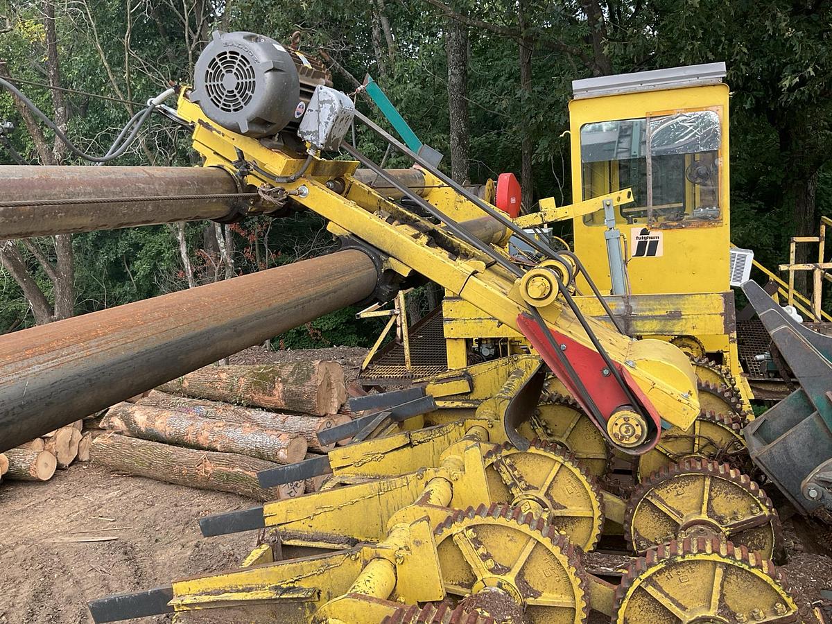 Used Fulgum E-616 Rosserhead Debarker