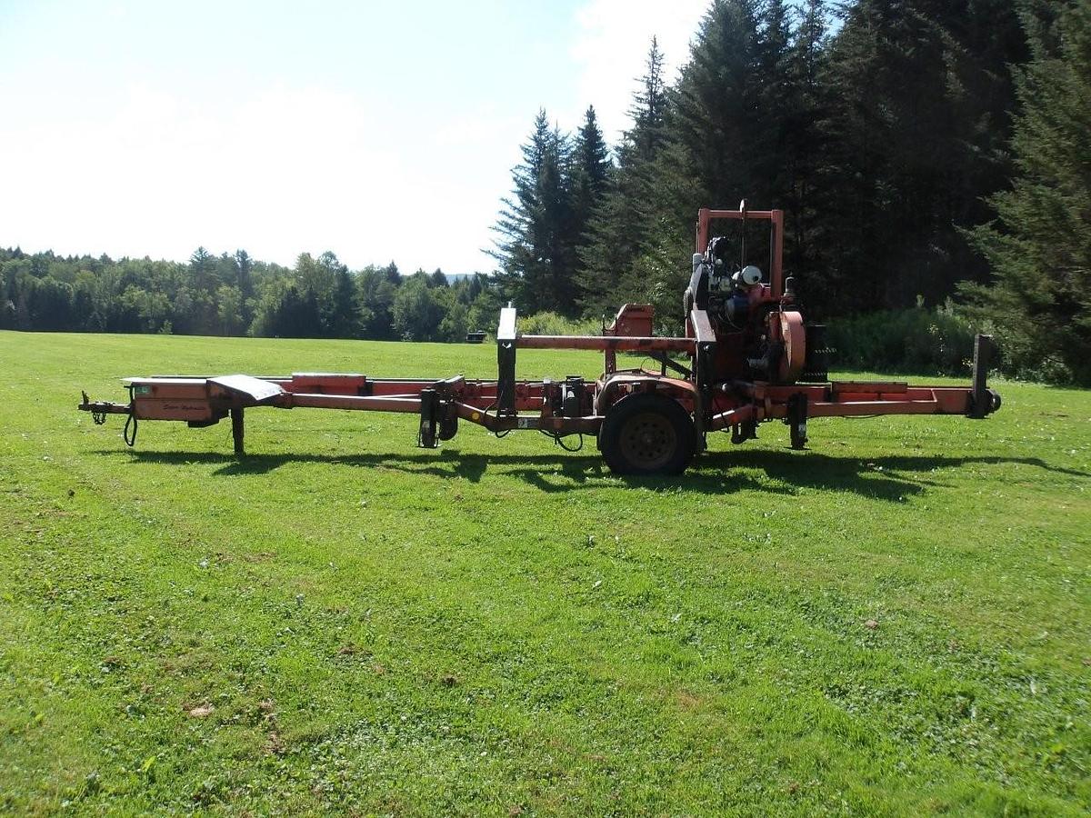 Used 2007 Wood-Mizer LT40 Super Hydraulic Portable Bandmill