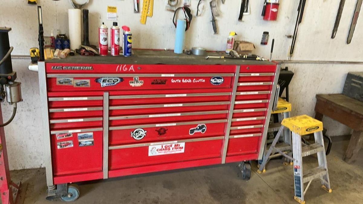 Used US General Tool Chest with Tools