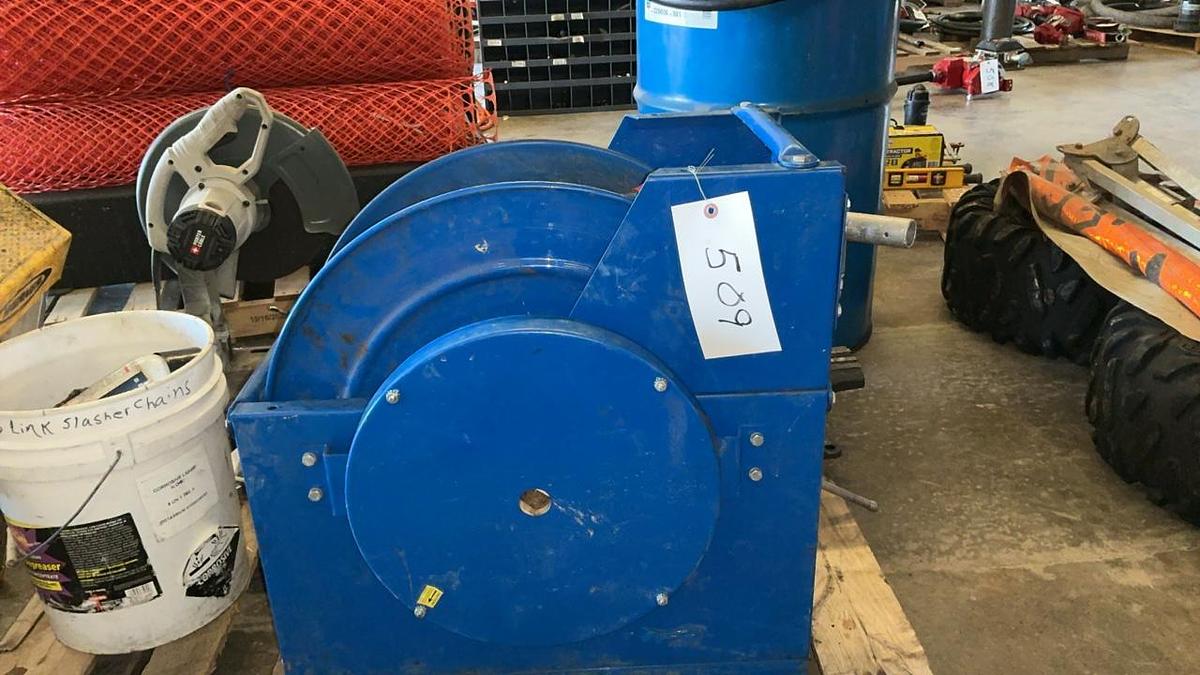 Used Hose Reel with Hose