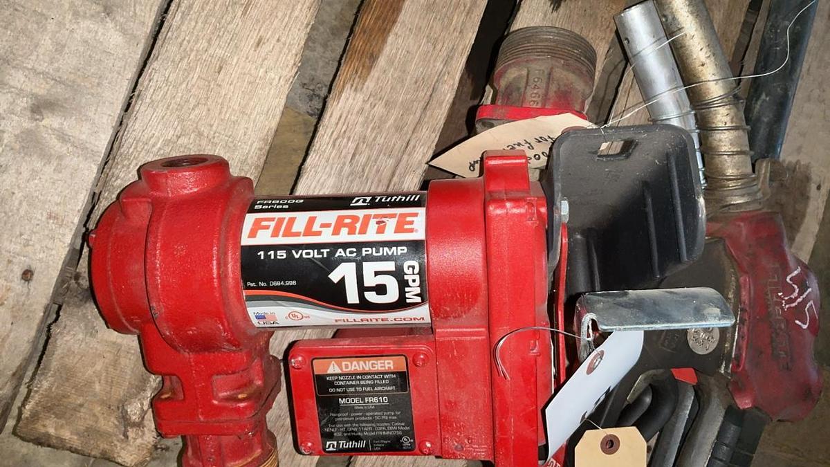 Used Fill-Rite AC Fuel Pump