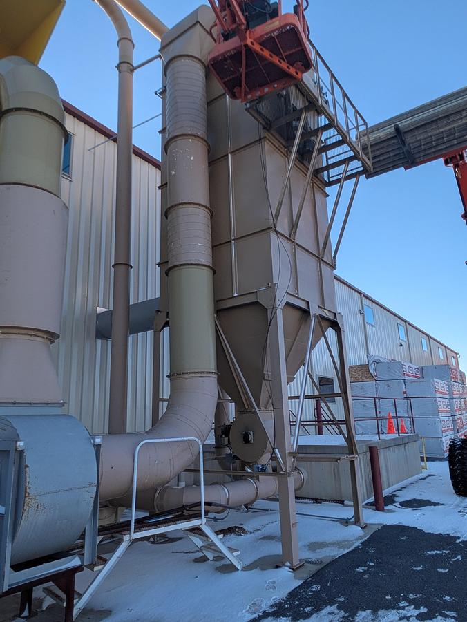 Used MRJ-7112-RAL Murphy Rogers Bag House