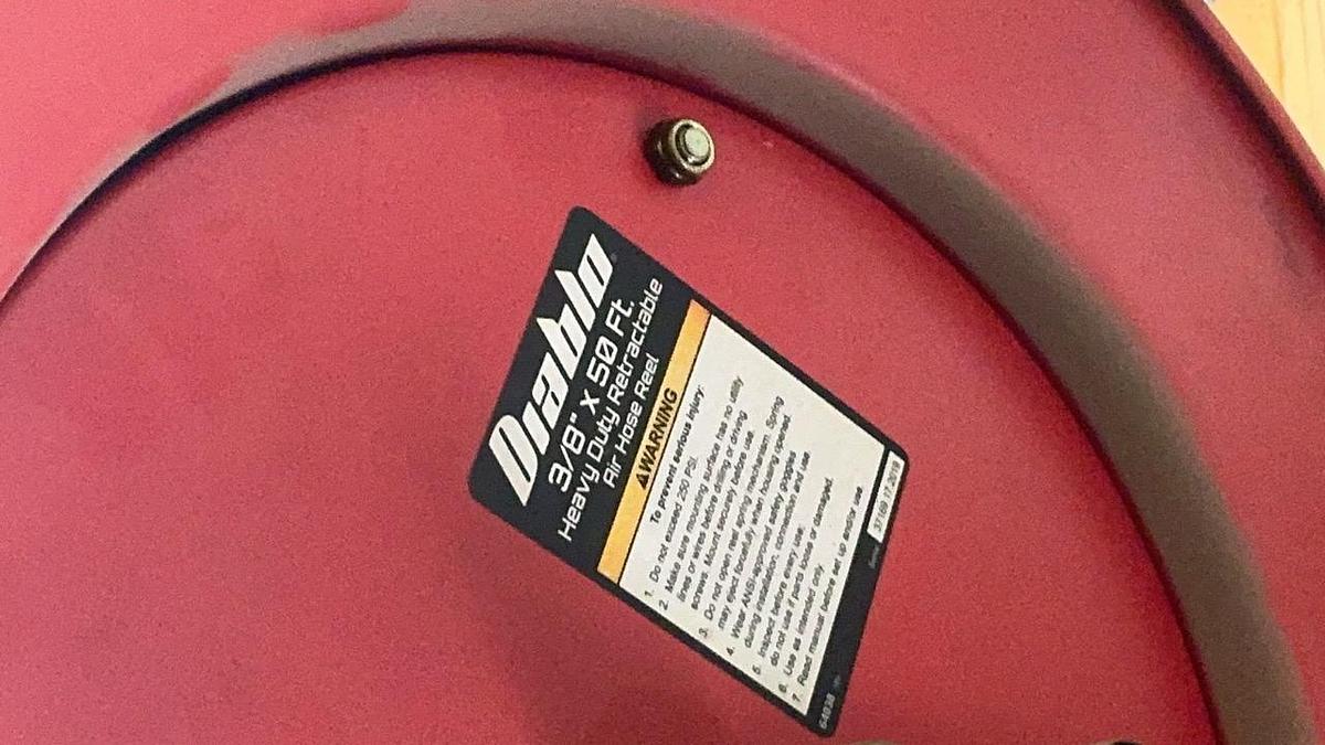 Used Diablo Air Hose Reel