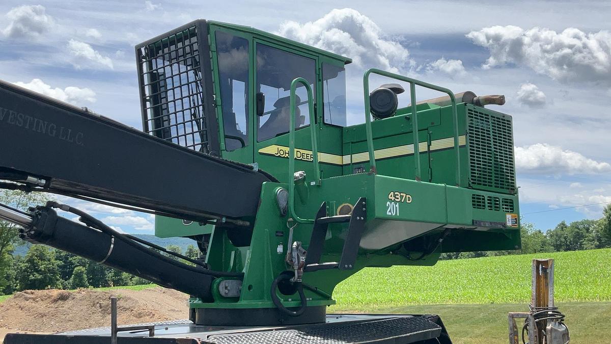 Used 2015 John Deere 437D Knuckleboom Loader