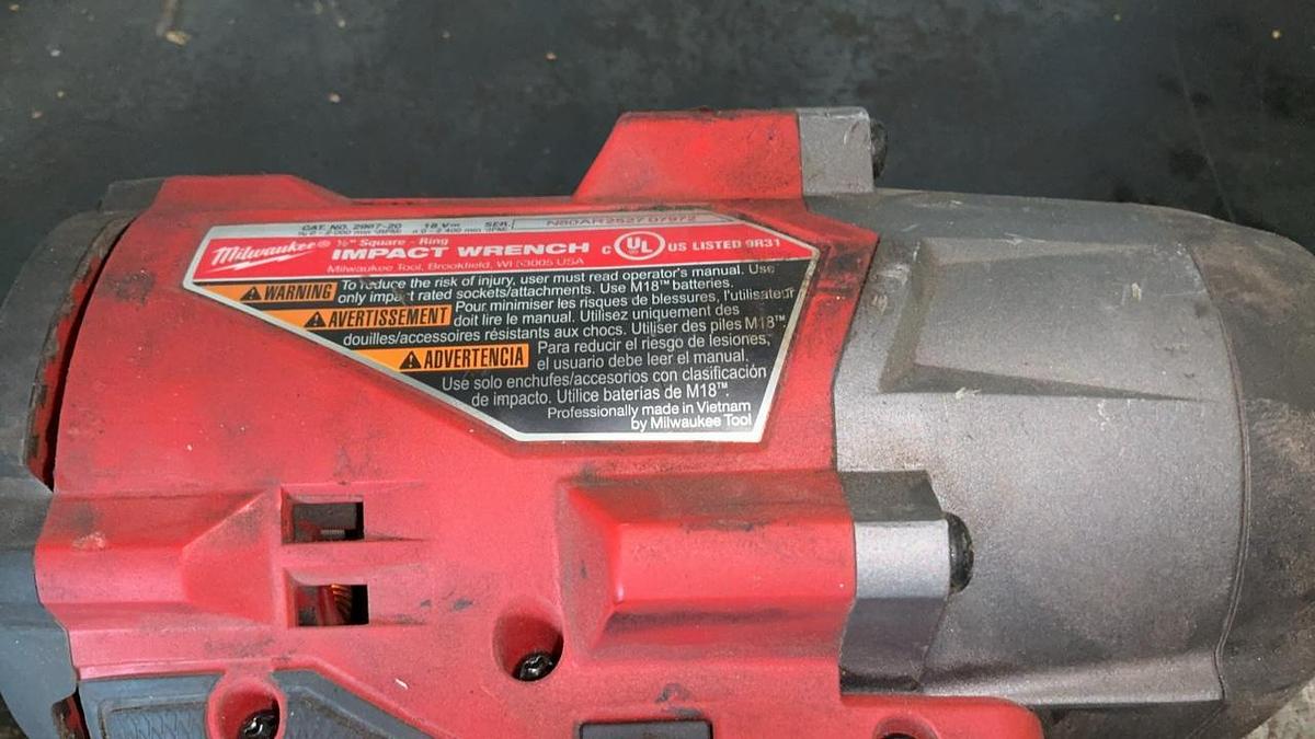 Used Milwaukee 1/2” Impact Wrench