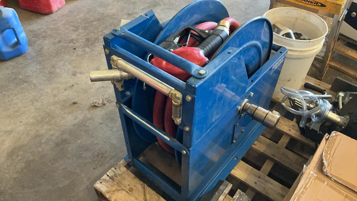 Used Hose Reel with Hose