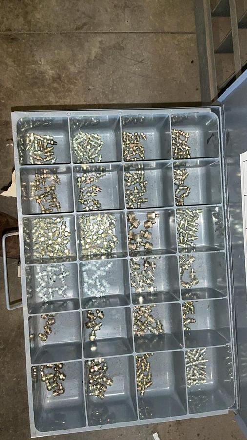 Used Storage Cabinet and Supplies