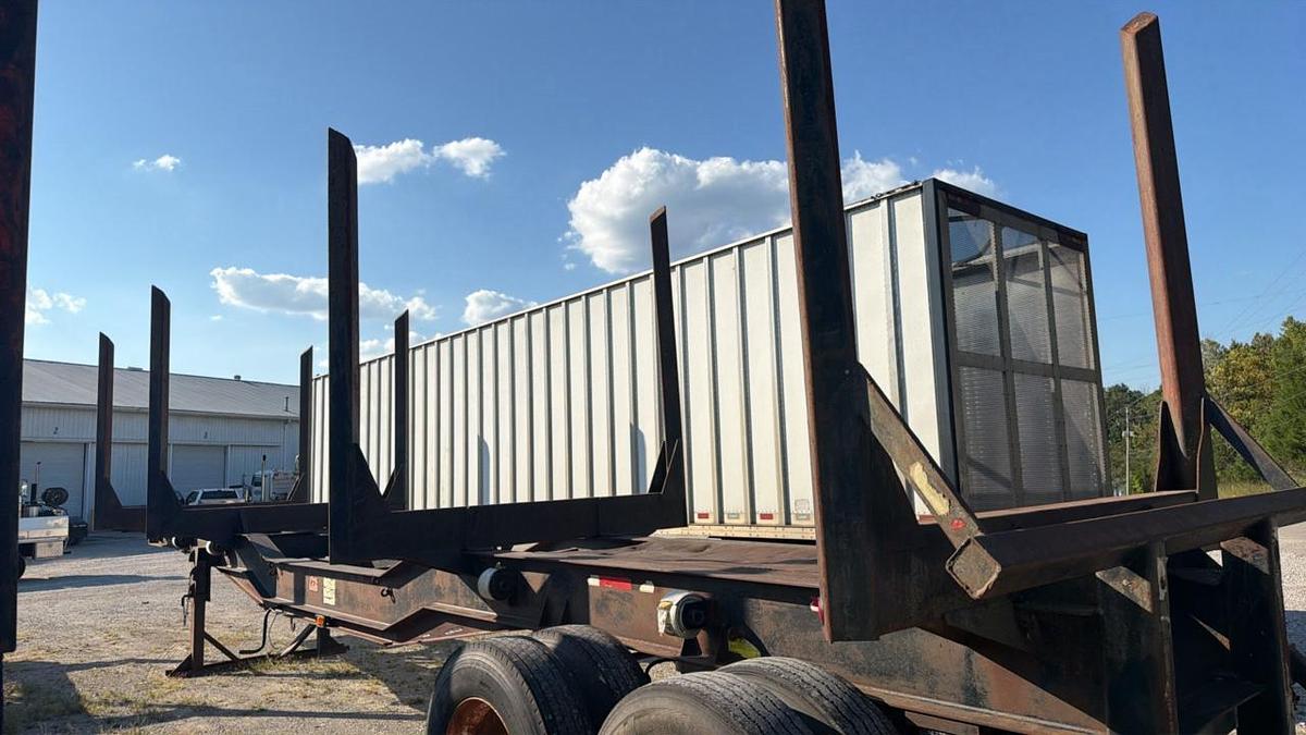 Used 1998 Sun Manufacturing Log Trailer