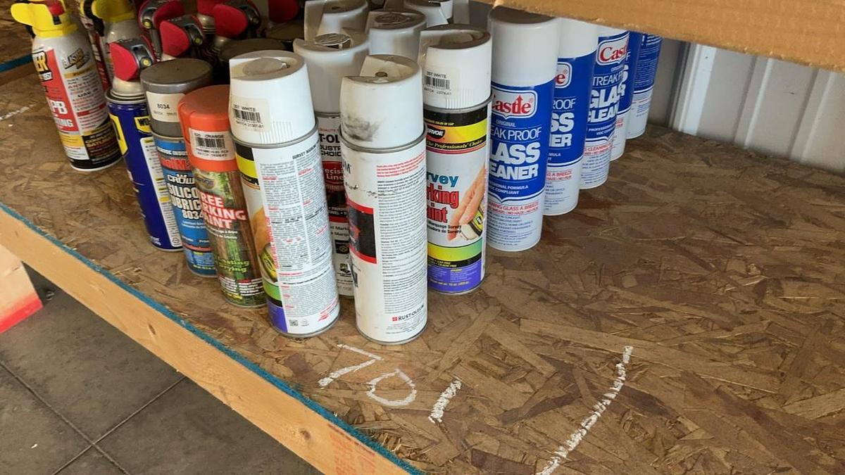 Used Misc. Paint,Cleaner and Lubricant