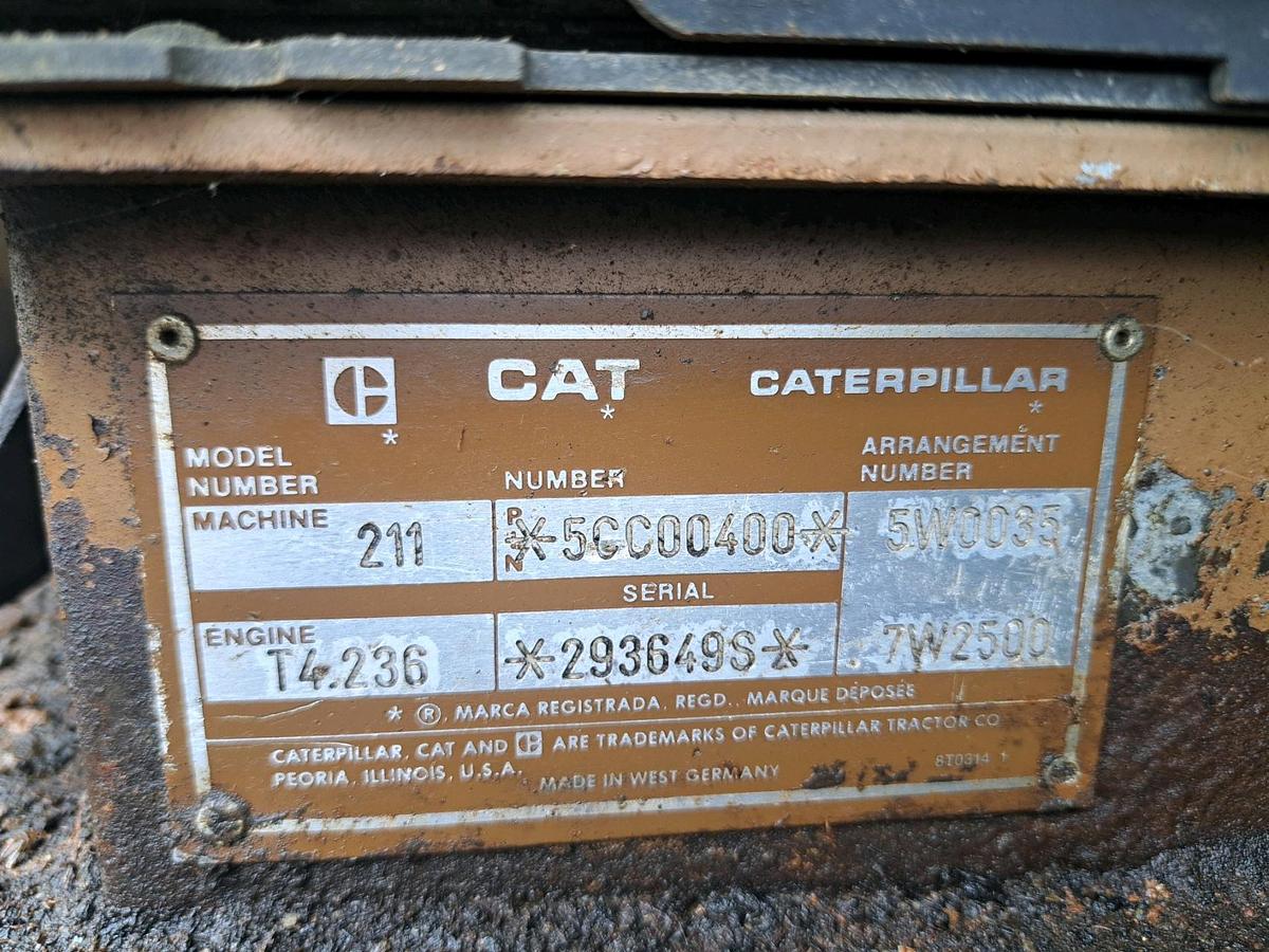 Used 1989 Caterpillar 211 Excavator