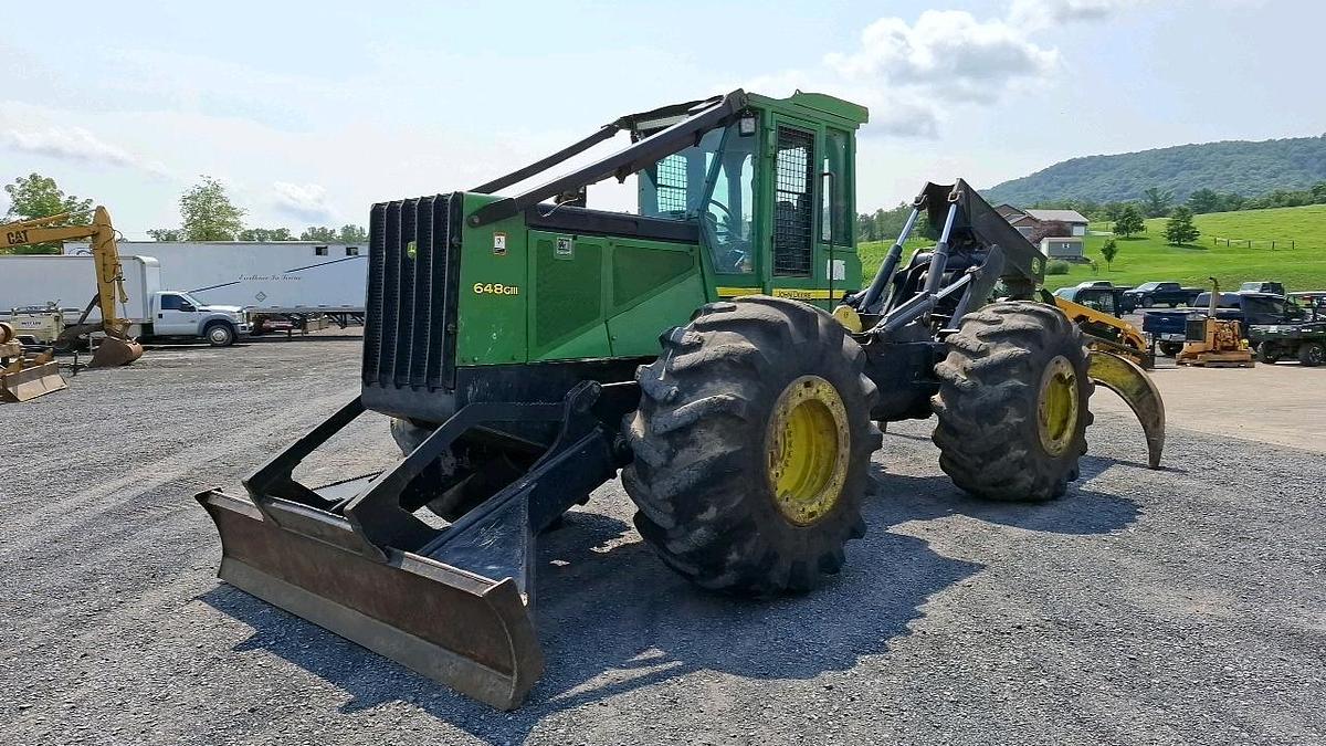 Used 2007 John Deere 648GIII Skidder