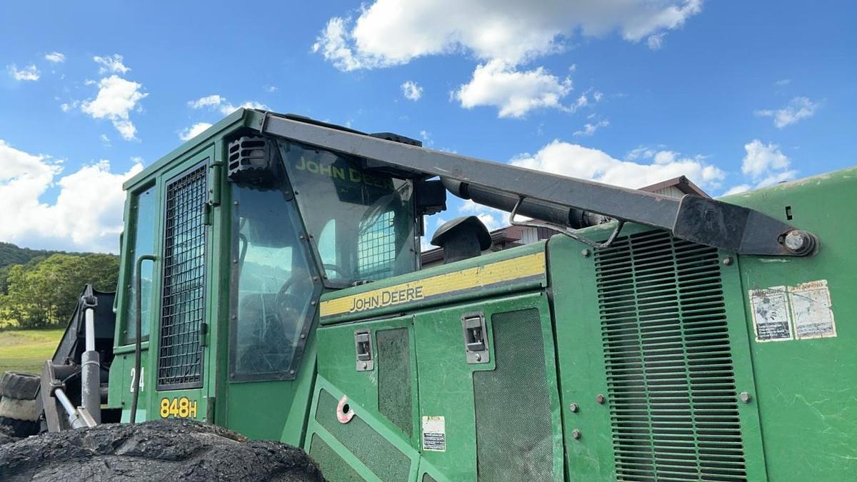 Used 2012 John Deere 848H Grapple Skidder