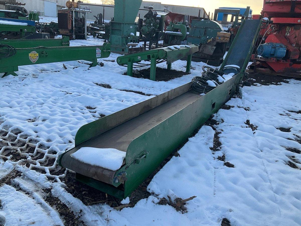 Used 5 Blade Morgan Double End Trimsaw