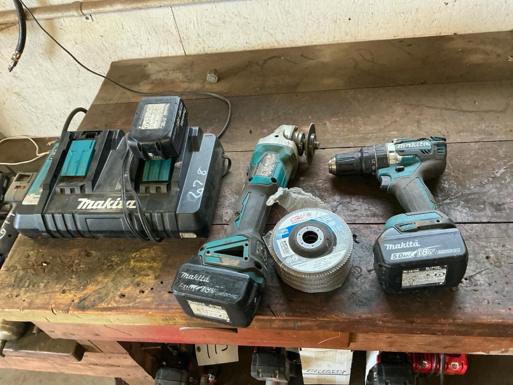 Used Makita Battery Tools