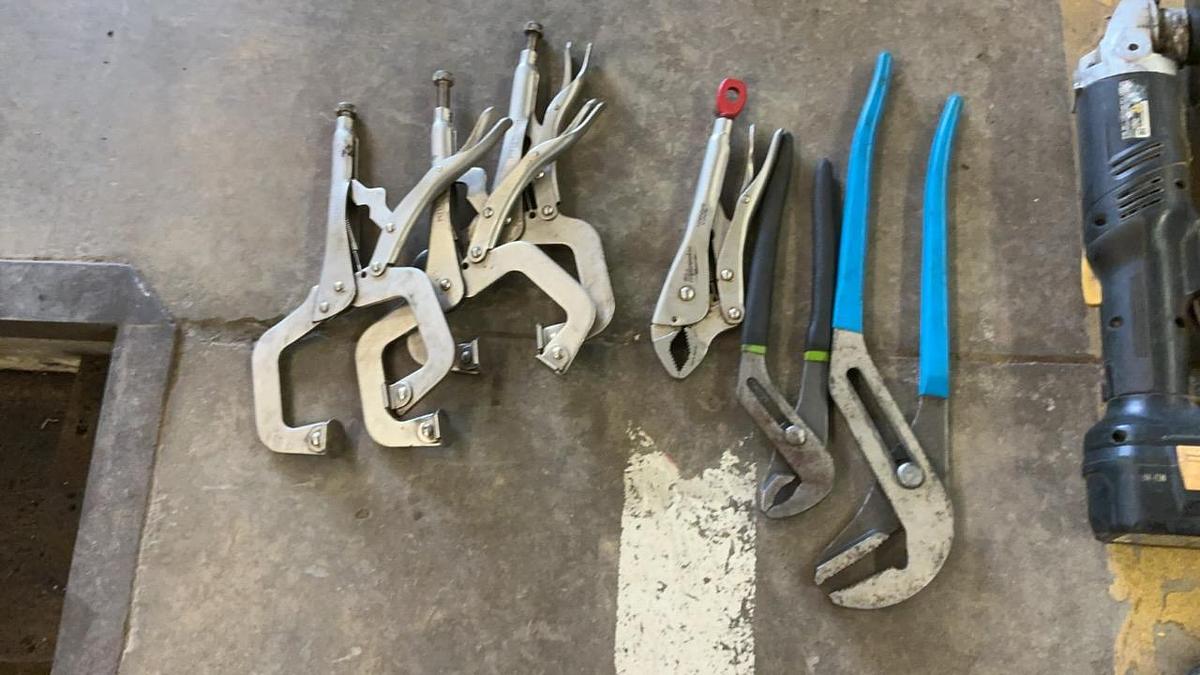 Used Napa Jumpstarter, Grinder, and Misc. Tools