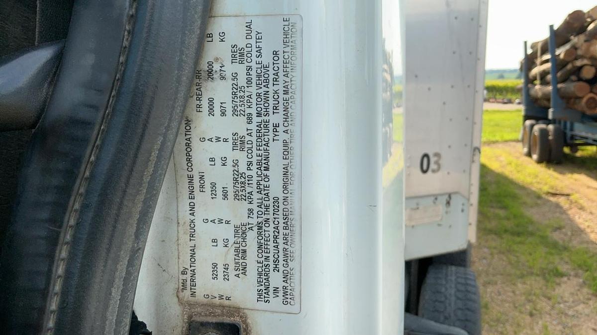 Used 2009 International ProStar Premium 6x4 Semi Truck