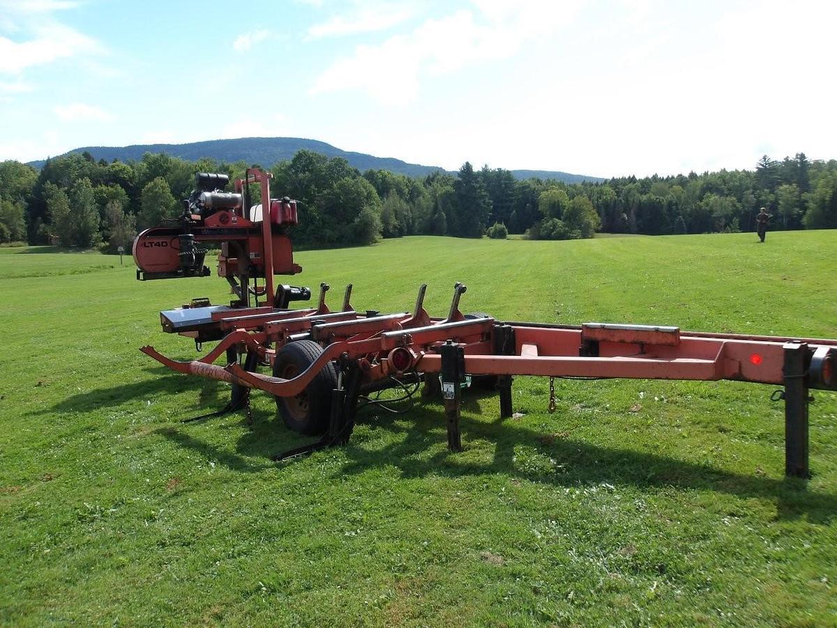 Used 2007 Wood-Mizer LT40 Super Hydraulic Portable Bandmill