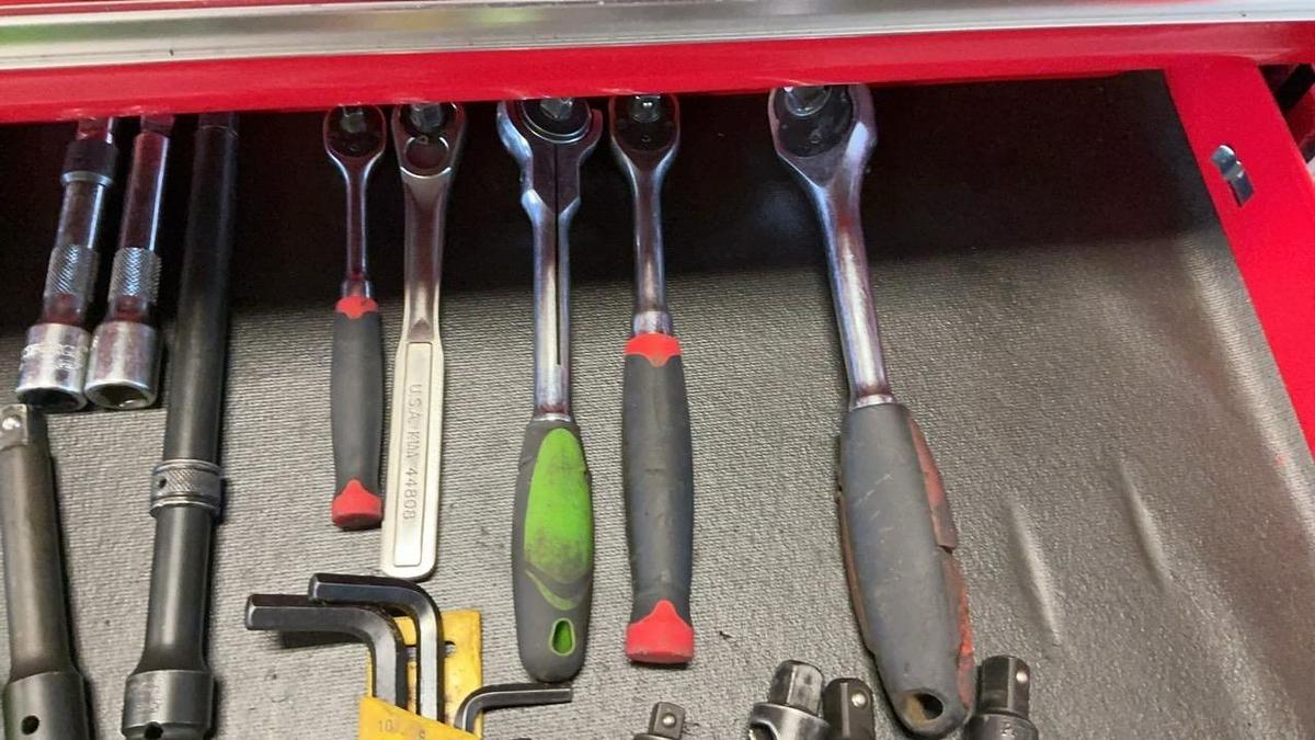 Used U.S. General Tool Box and Contents