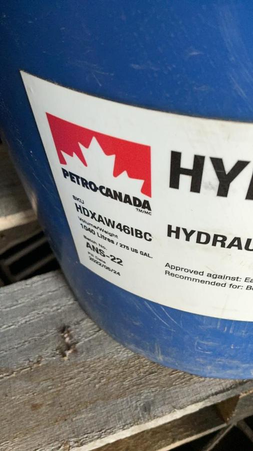 Used Hydrex AW 46 Hydraulic Oil