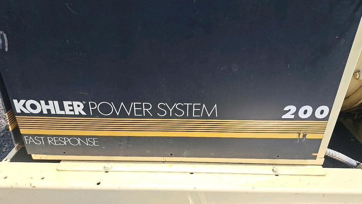Used Detroit 671 Genset with Kohler 200R0ZD Generator