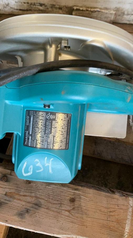Used Makita Circular Saw, Inverter and Light