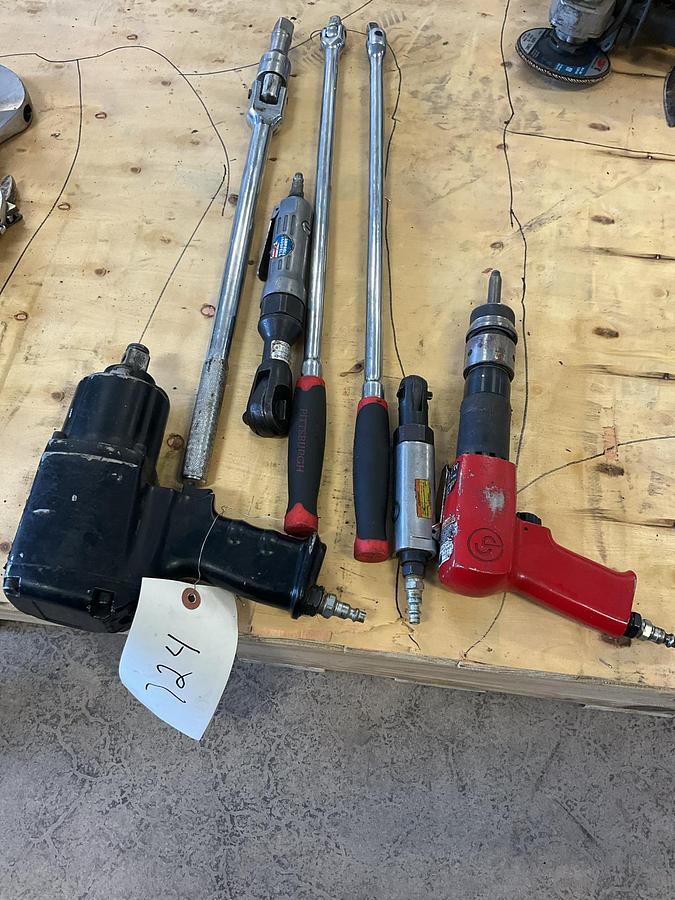 Used Air Impacts and Breaker Handles
