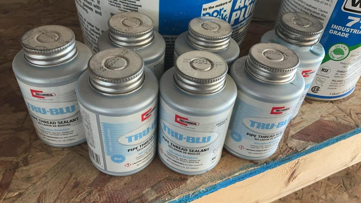 Used Thread Sealant, Caulking, and Misc. Tools/Parts