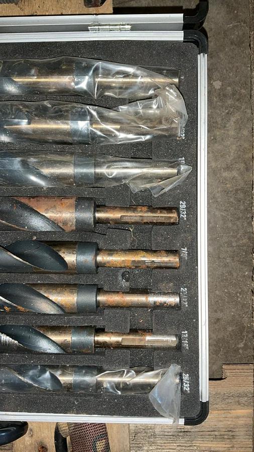 Used Storage Bin and Tools