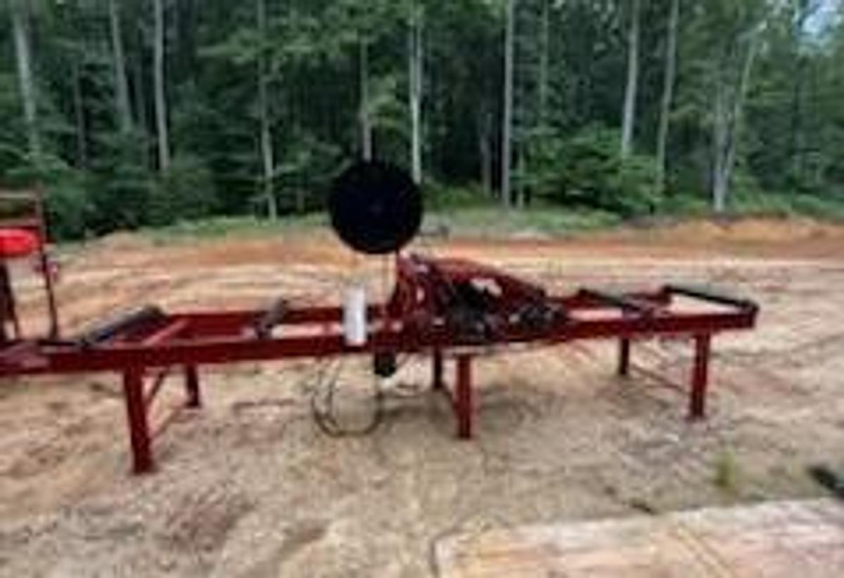 Used Zimmerman Machinery Horisonial Bandmill + A 2 Blade Edger