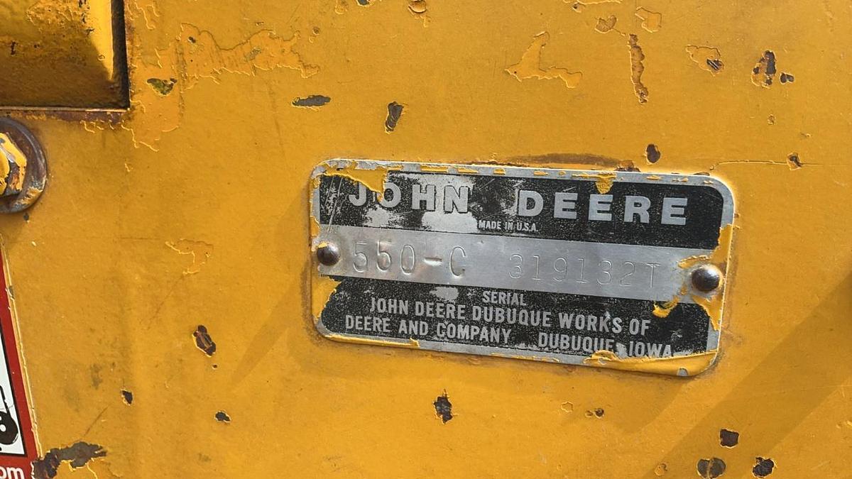 Used John Deere 550C Dozer