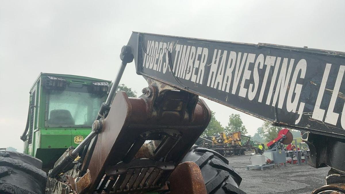 Used 2014 John Deere 648H Grapple Skidder
