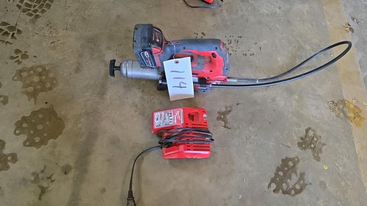 Used Milwaukee Grease Gun