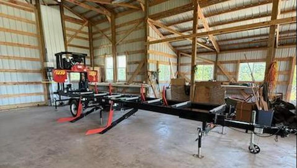Used Timber King Model 1620 Portable Bandmill