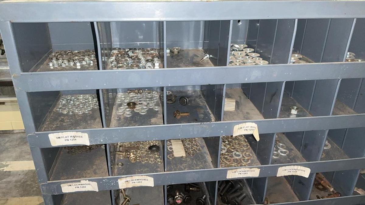 Used Bolt Storage Bin