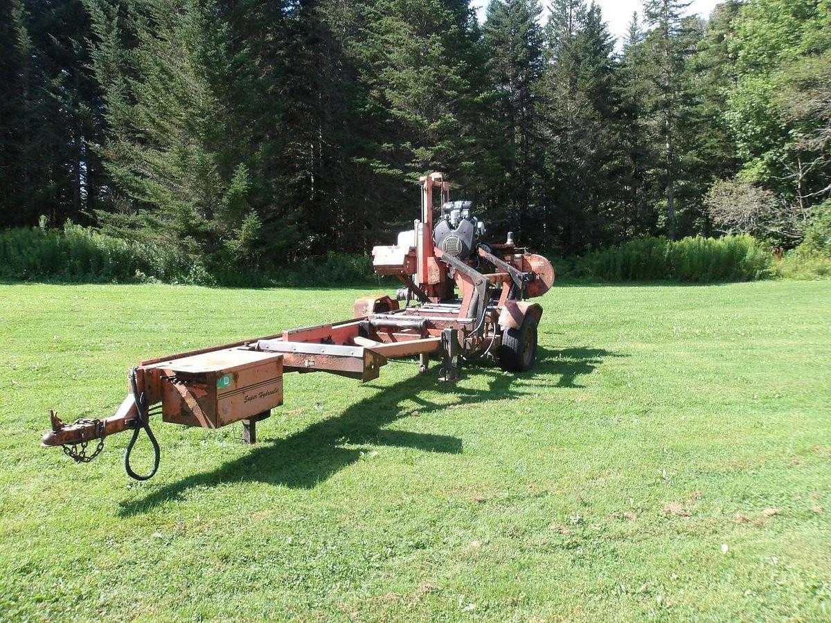 Used 2007 Wood-Mizer LT40 Super Hydraulic Portable Bandmill
