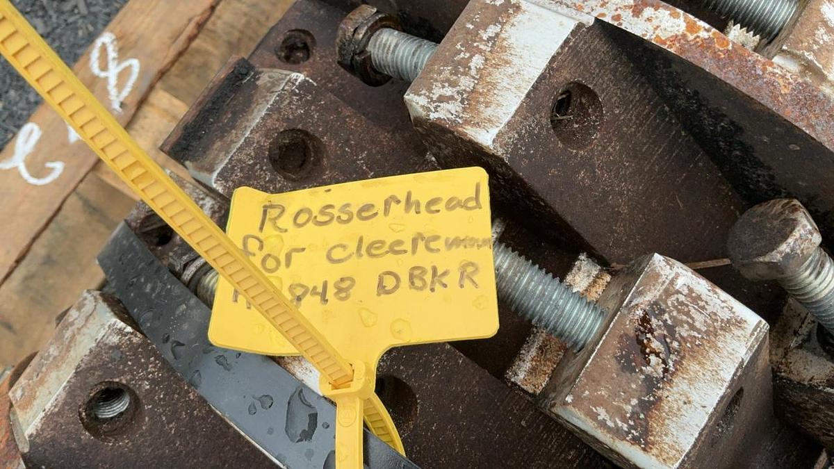 Used Rosserhead for HD848 Debarker