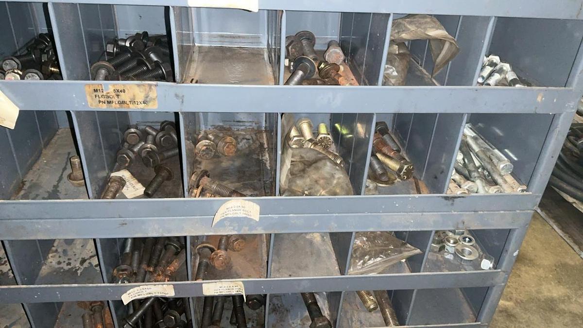 Used Bolt Storage Bin