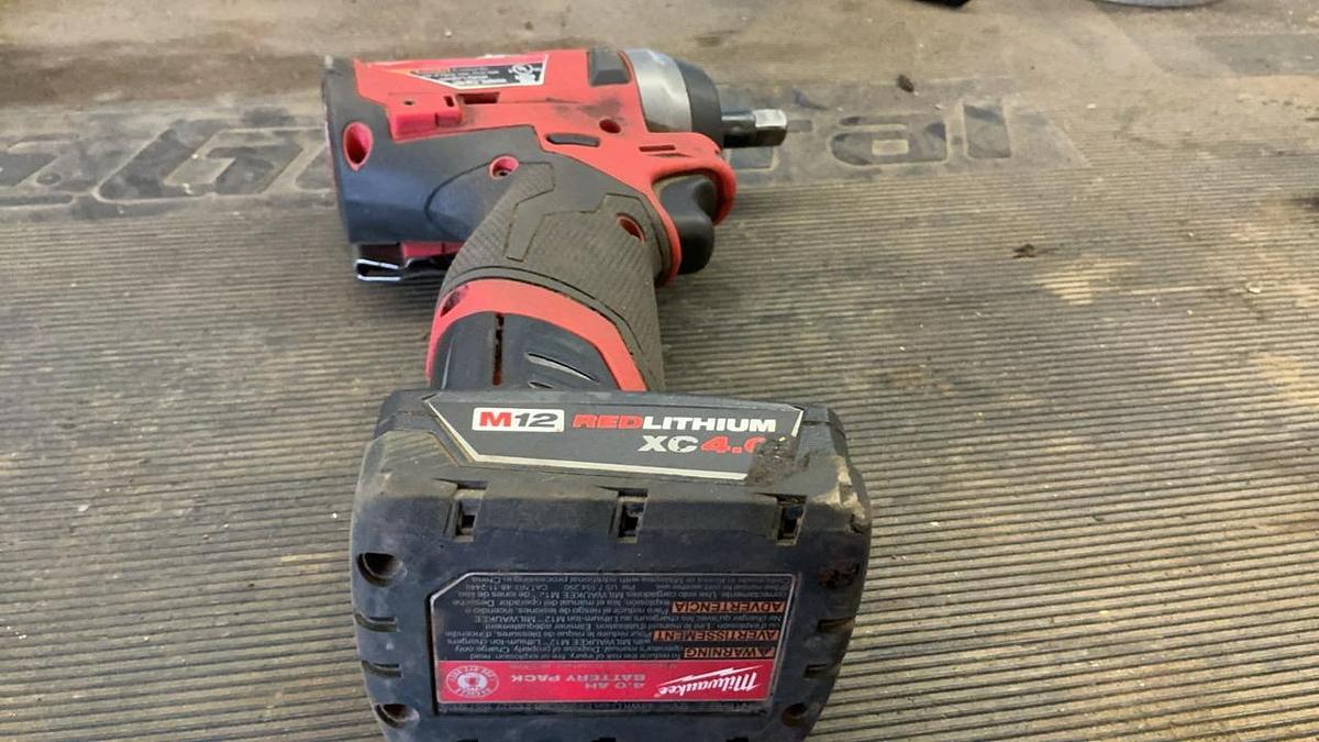Used Milwaukee Impact and Reciprocating Saw Set
