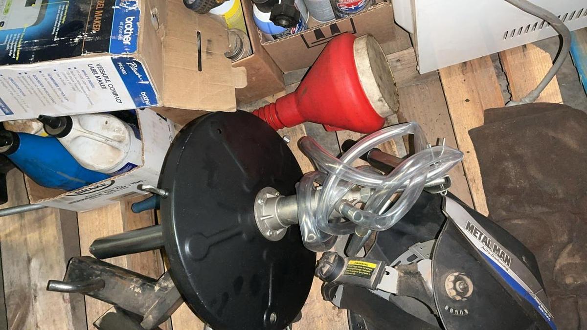 Used Welding Helmet, Floodlights, Misc. Parts and Accessories