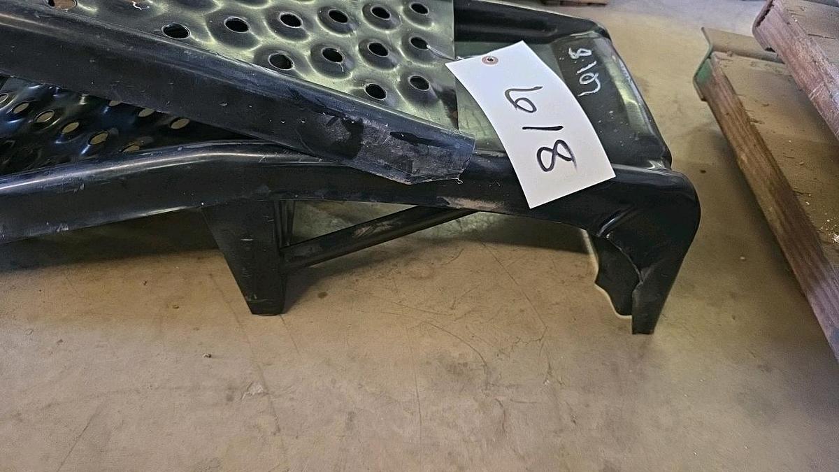 Used Metal Car Ramp Set