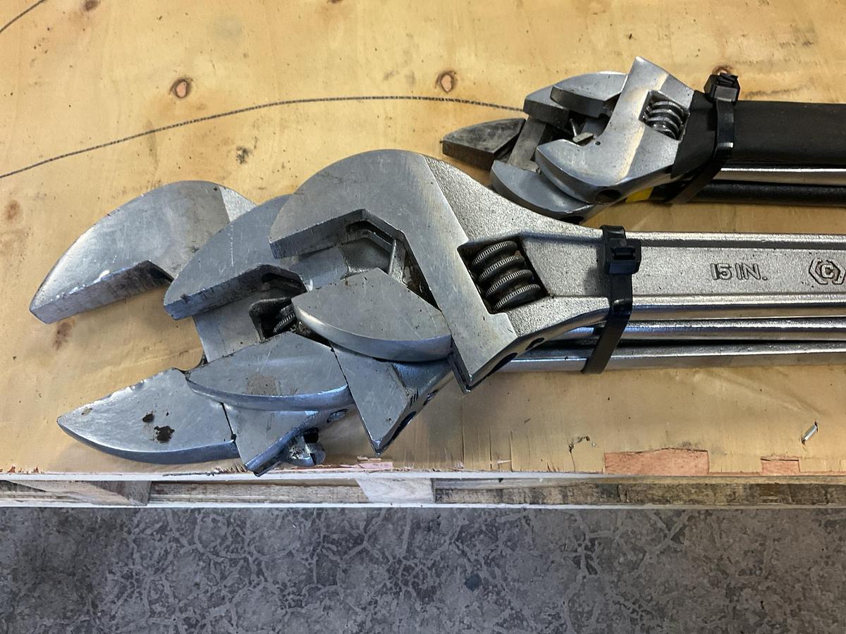 Used Adjustable Crescent Wrenches