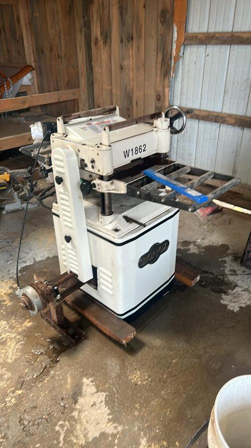 Used 2018 Shop Fox 15" W1862 Planer