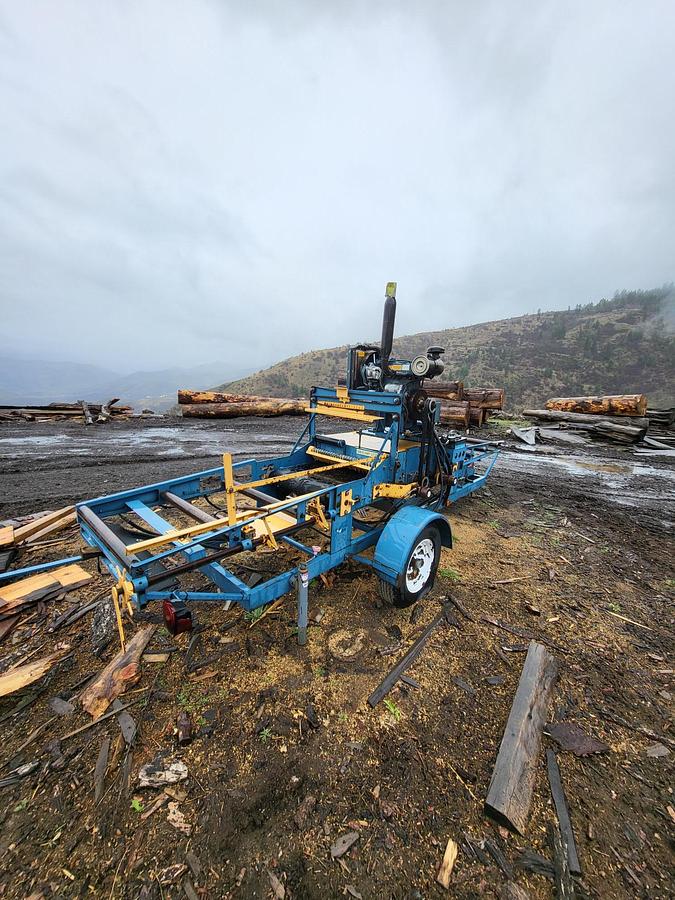 Used BBS-O Baker Bandmill & BE-O Baker 3 Blade Edger